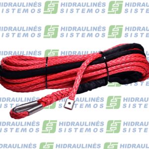 Synthetic rope 13 mm x 24 m m for winches