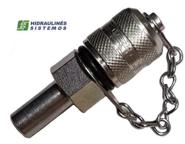 CHECK COUPLING MALE TUBULAR PLASTIC CAP Ø 08