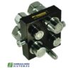 Multifaster DN12/DN20-2 x 1/2" - 2 x 3/4" BSPP movable section plug