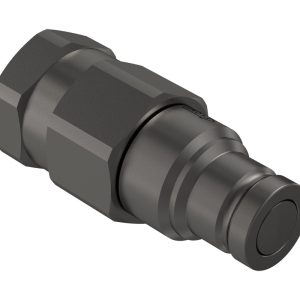 Quick coupling 12 M BSP 1'-female, Flat face 350bar, seria FASTER