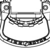 Rotator hose guard CR600 X&W models