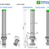 Telescopic cylinder 5-174-8030 HPFC Penta