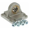 Pneumatic cylinder holder T D080 ISO6431 with spherical bearing