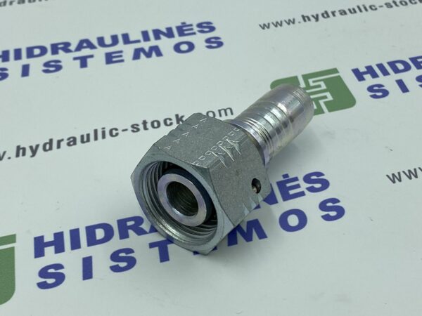M16 DKOS 08 straight fitting for 1/4" hose, M21613-04-16
