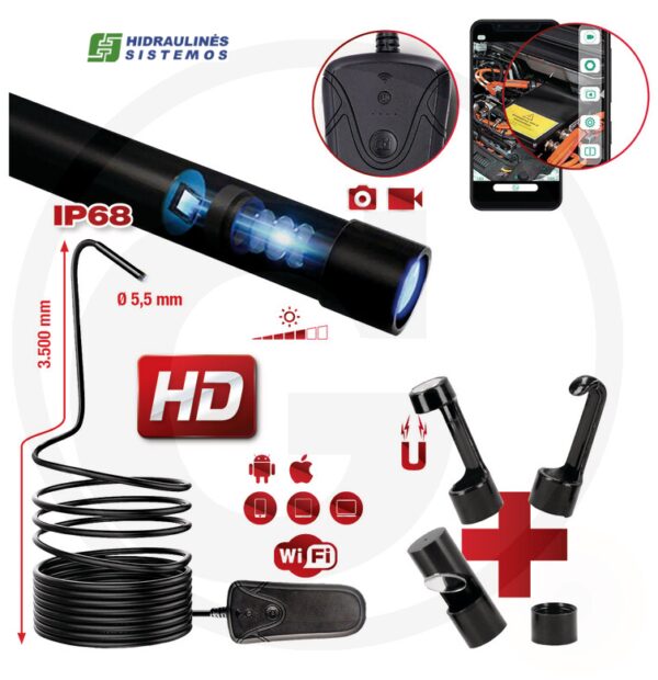 WiFi videoscope set 5set