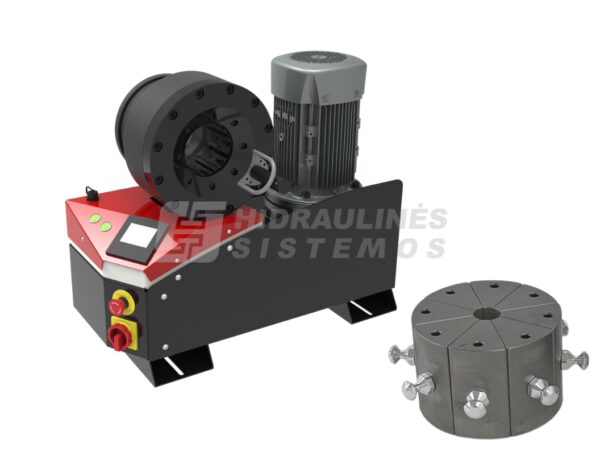 Electric crimper MB 240 EVO R 380-415V 3PH with kit 9 die set