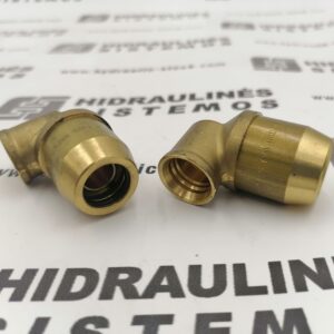 Air brake system L fitting P5 x 15x1.5mm