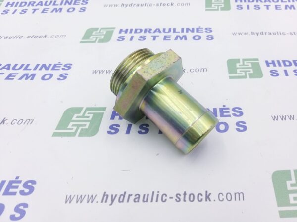 Suction fitting 1.1/4' male x for 32 mm hose, 0 angle