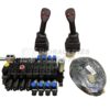 Control valve HC-D3M/8 EH forest Complete with fittings
