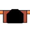 44,45x34,92x11,11 K503 piston seal