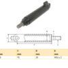 Hydraulic cylinder AMA 40/80/460 for bend