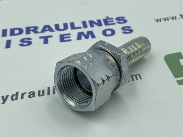 M22 JIS straight fitting for 1/2" hose, M24011-08-22