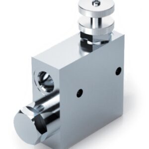 3 WAY FLOW CONTROL VALVE WITH EXCESS TO TANK RFP3 AL 1/2'