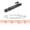 Hydraulic cylinder Cargolift 49,5/65/446 for bend