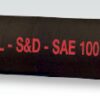 Žarna įsiurbimo 40x52mm SAE/100 R4-Flex 10bar. Italija