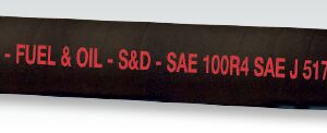 Suction hose 40x52mm SAE/100 R4-Flex 10bar. Italy