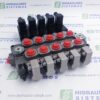 Control valve 5 sec. 40 ltr. Q25 3/8' BSP (5 x mech. + solenoid control 24V)