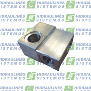 Valve block/aluminum/ HACO 2555027H Dhollandia