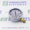 Pressure gauge 0/60 bar. d-63 side connection 1/4'BSP