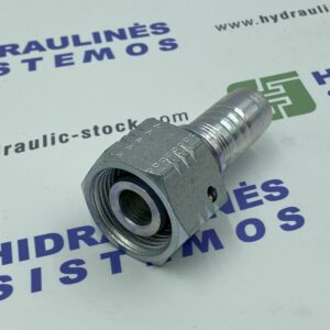 M52x2 DKOS 38 straight fitting for 1-1/4" hose, M21613-20-52