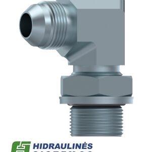 Elbow 1/2'i BSP (stud) x 1.1/16'-12i JIC 90