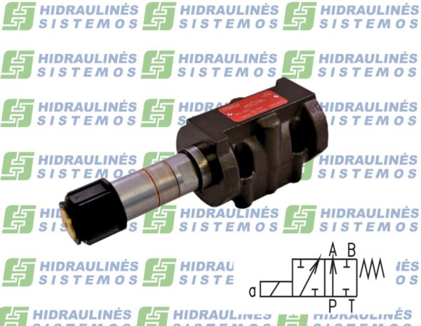 Solenoid valve NG10 4/2 22A P-A.B. (P-B.A.) 024 DC Argo Hytos