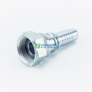 ORFS 9/16-18 straight fitting for 1/4" hose, M22411-04-04