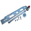 Swivel joint 90 degrees 1" single pipe with long plate kit