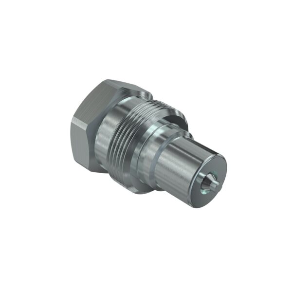 Quick coupling VVS 38 GAS M 2V stainless steel