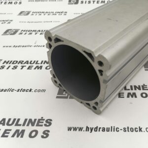Aluminum profile for pneumatic cylinder D080 ISO6431 P/C
