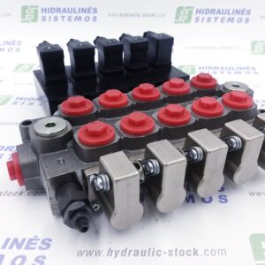 Control valve 5 sec. 60 ltr. Q45 1/2' BSP (5 x mech. + solenoid control 12V)