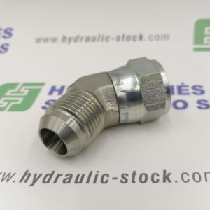 Elbow 1.1/16'-12i JIC x 1.1/16'-12vv JIC 45