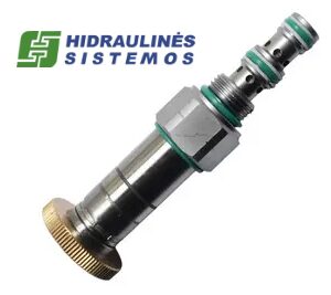 Cartridge valve 3/2 D11/D12.6 UNF 5/8-18 coil d18 HYDAC WK07L-01 without coil