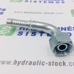 M22 DKM 90° fitting for 1/2" hose, M21093-08-22