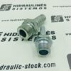 HIAB 3/8" male thread fitting for 3/8" hose