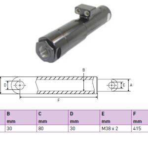 Hydraulic cylinder Dautel 63/30/415 for bend