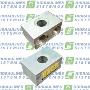 Valve block/aluminum/ HACO 2514482H Zepro