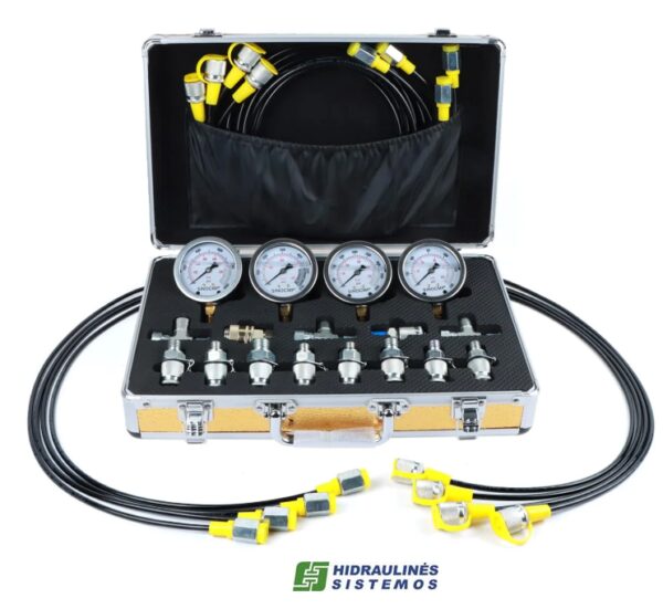 4 Gauges Pressure Measurement Tool with 13 bolts 100-600 bar