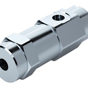 3 WAY SINGLE PILOT OPERATED CHECK VALVE, IN LINE VBPSL 1/4'