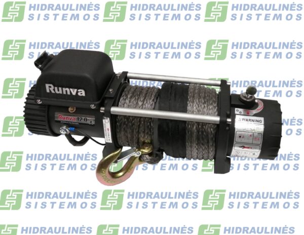 RUNVA Electric Winch EWX12000 5,4 t 12V synthetic cable