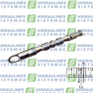 D41 Elektrisch Set, Doppelt Wirkendes Spule, A & B To Port IN 0 Positions, 111