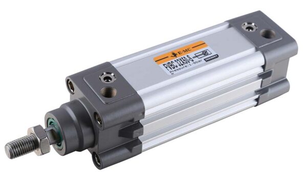 Pneumatic cylinder ISO15552 40 x 25 two-sided with a magnet