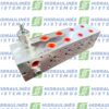 Hydraulic manifold NG6x4 EA0621-38-04 Pmax 250 bar vith relief valve and place for 2/2 valve