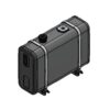 Hydraulic oil tank, rear mounting 130 ltr. steel 023x060x100 cm