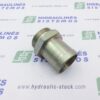 Suction fitting 1.1/2' male x for 45 mm hose, 0 angle