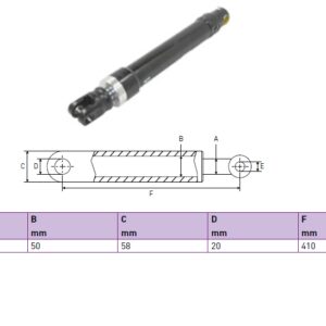 Hydraulic cylinder Dhollandia 30/50/410