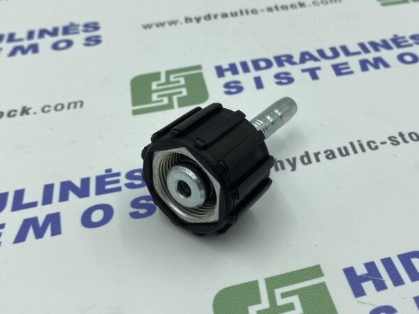 M22 (Karcher) straight fitting for 1/4" hose 14, M24913-04-22
