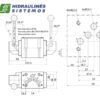 NG10M-6 120L/MIN P.T-A-B Manual valve spool