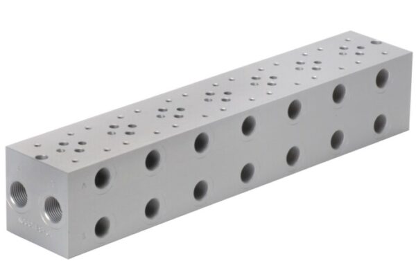 Central block NG6x7 CETOP 3 with relief valve ALBL-6-A-7-C-26