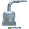 Antgalis mikro žarnai M16x2.0 90